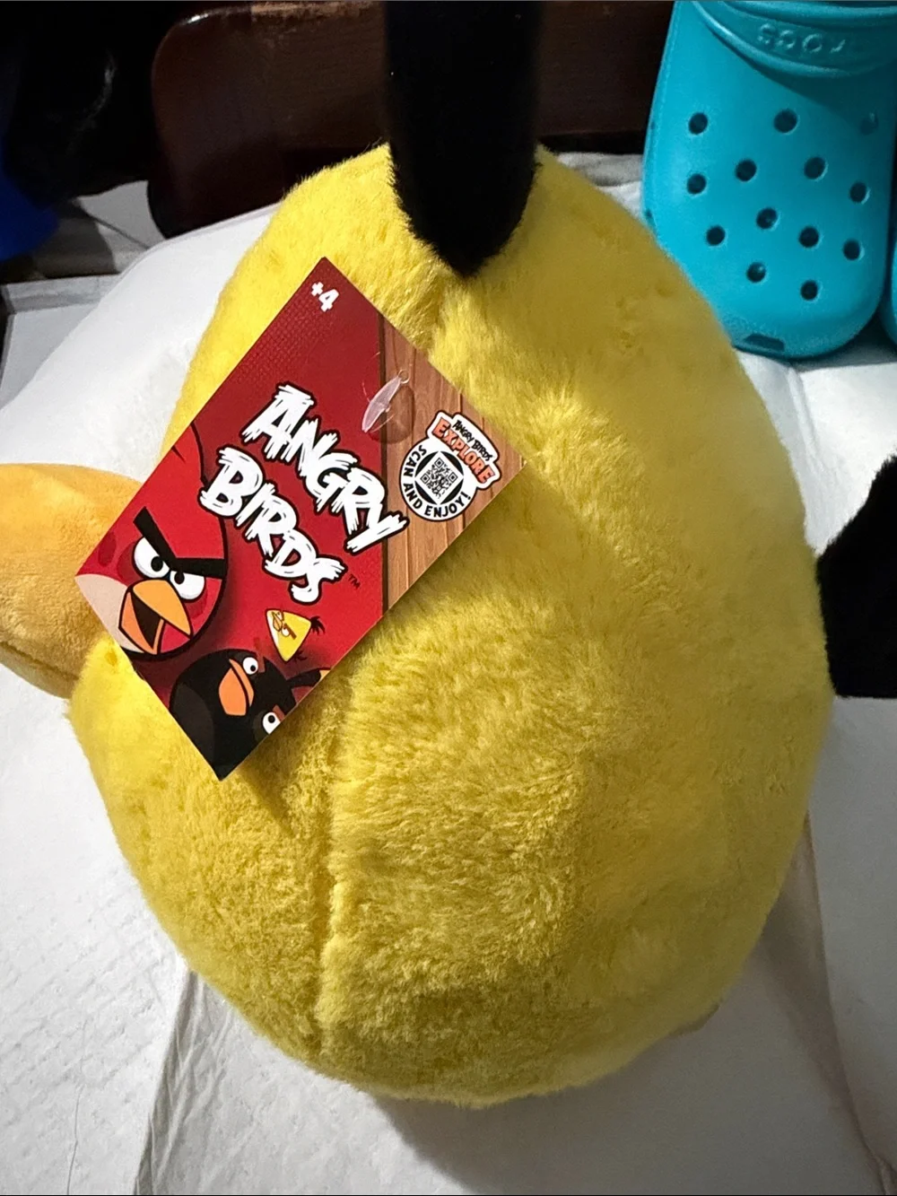 Angry Birds Yellow Plush Bird Toy - Official Angry Birds